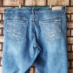 Women's Seven7 Stretch Jeans, ankle length, Size 22